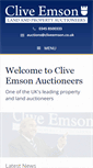 Mobile Screenshot of cliveemson.co.uk